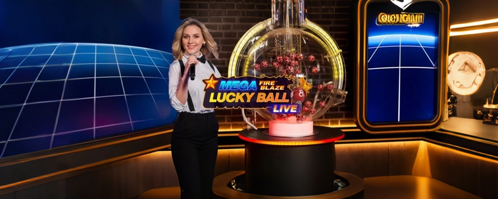 mrjack Bola da Sorte Mega Fogo Flamejante ao Vivo